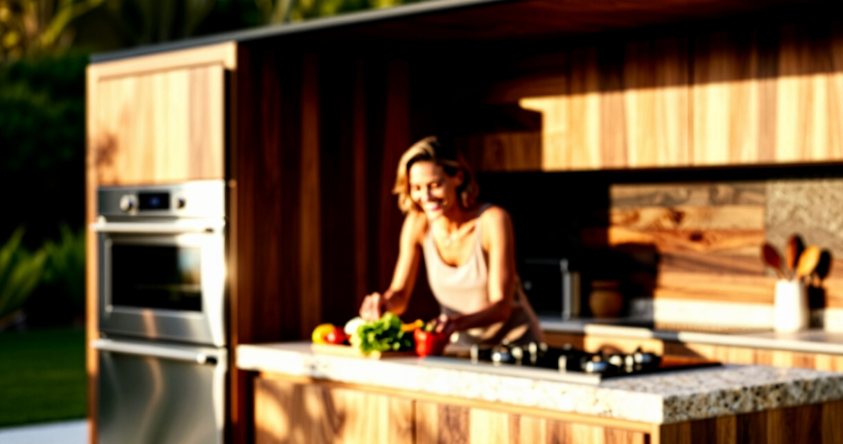 outdoor kitchens modular