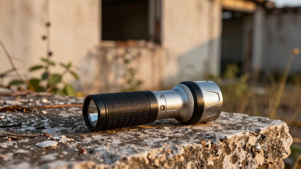 rugged flashlight for abandoned sites