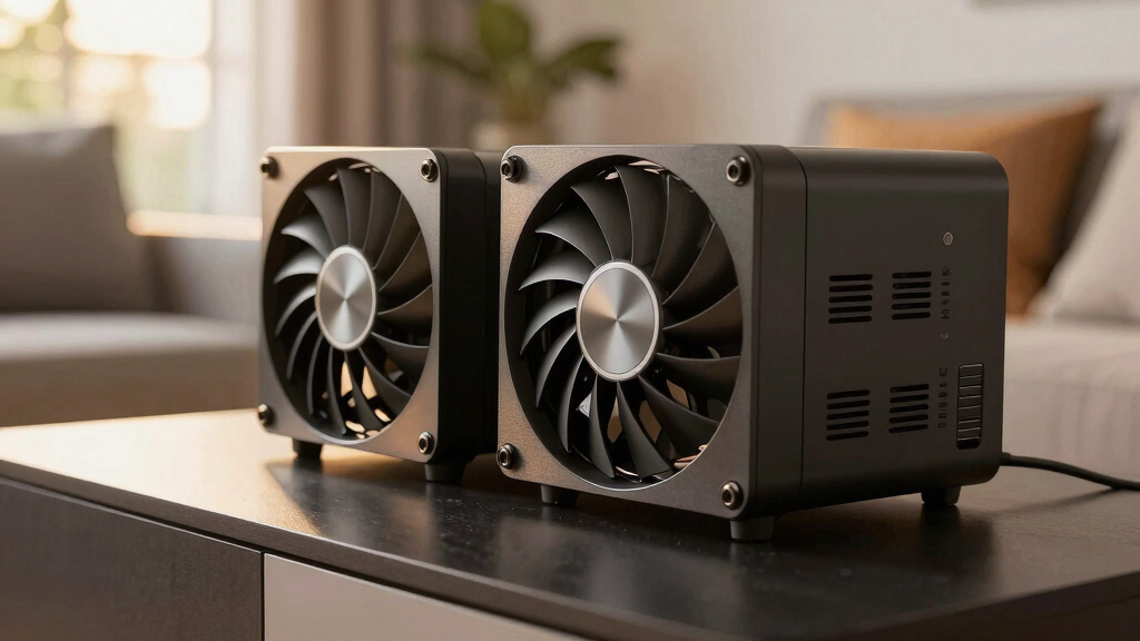 best thermostat controlled cooling fans for media console
