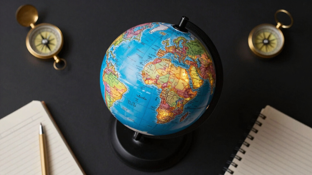best illuminated globe for monster-travel planning