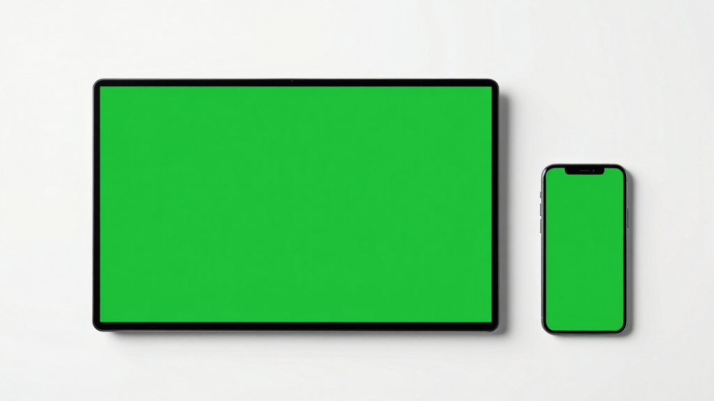 best green screen for home office video