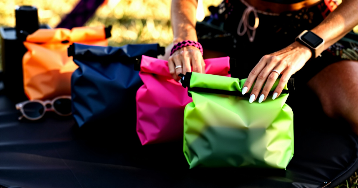 best dry bag set for festival camping