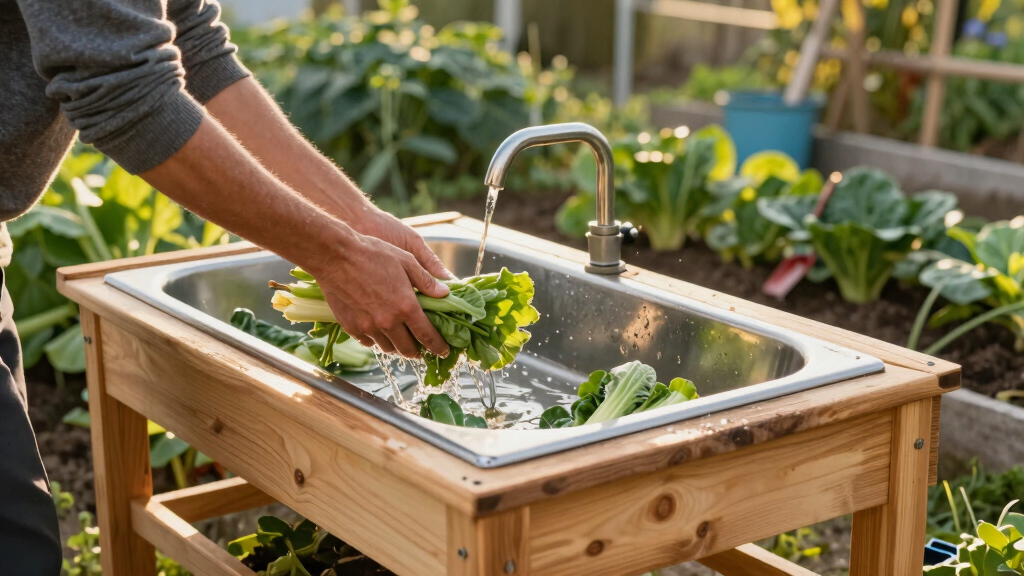 best harvest washing station for home growers