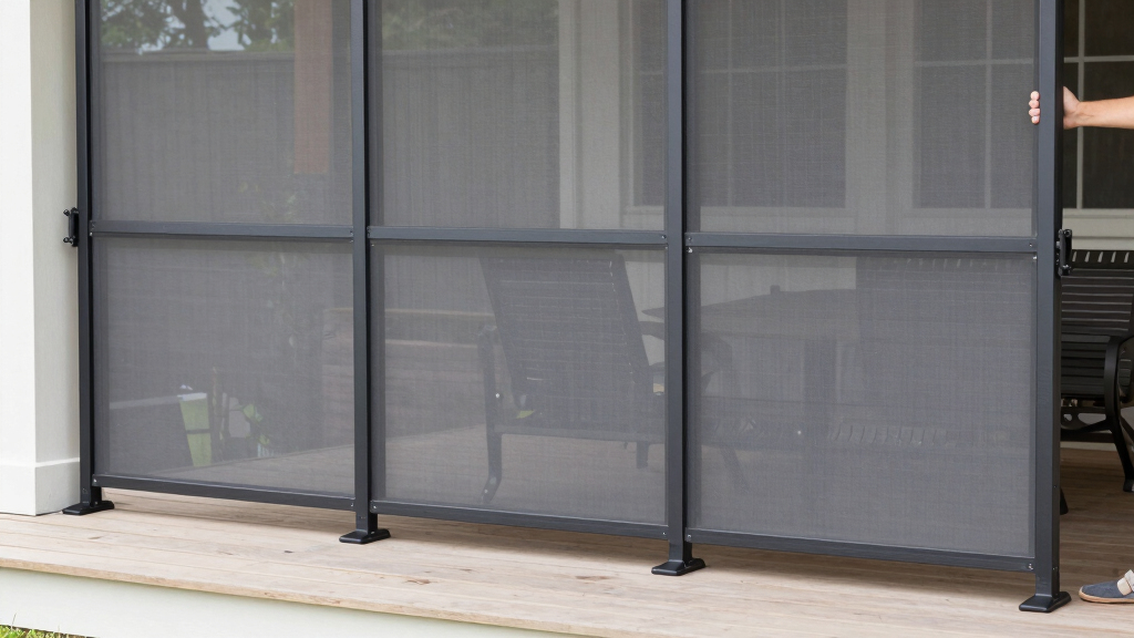 best motorized patio screens for porches