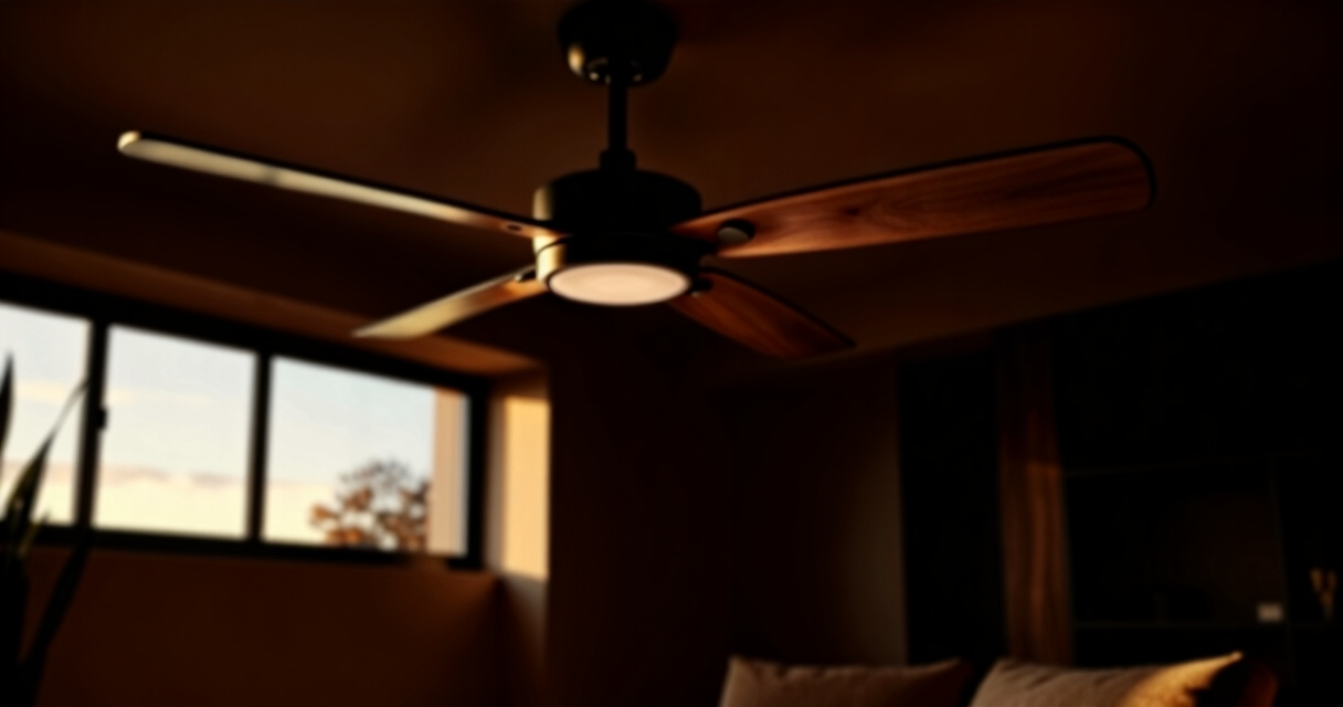 best large ceiling fan for winter heat circulation