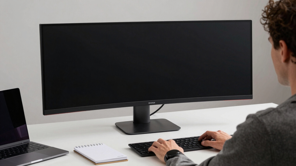 ultrawide monitor planning desk