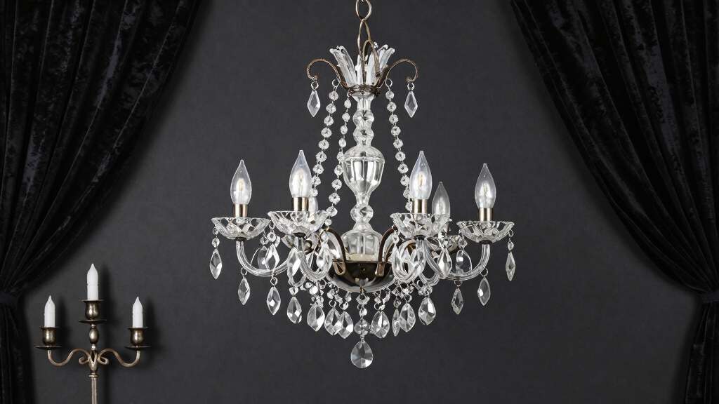 best crystal chandelier for horror-themed rooms