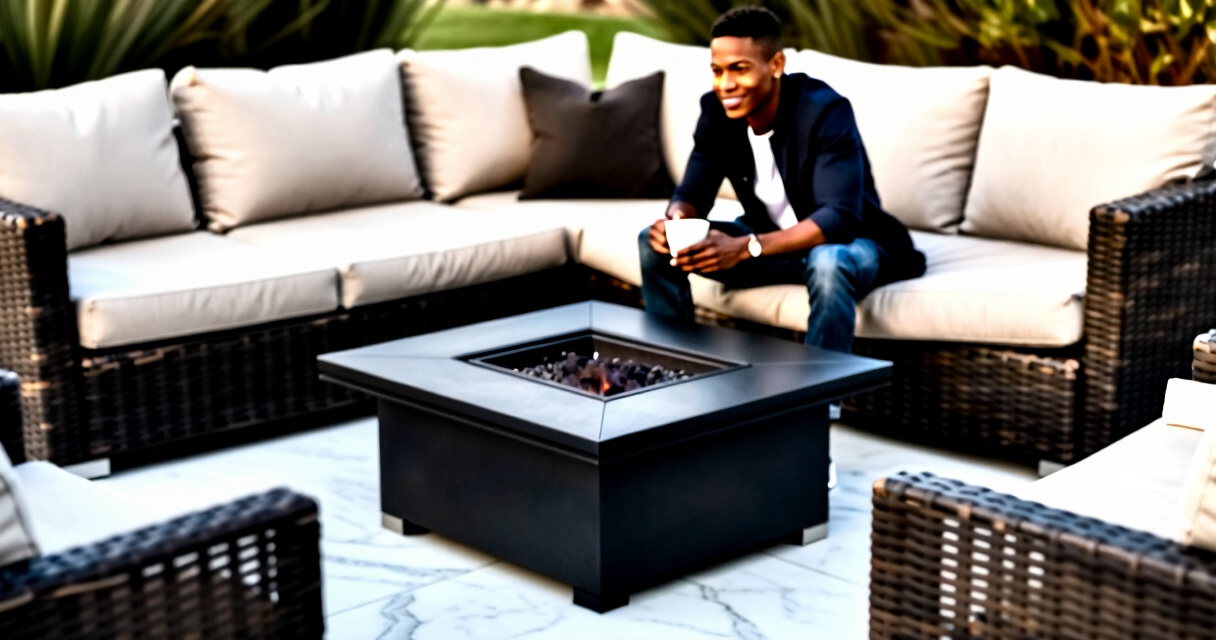 best fire pit patio sets