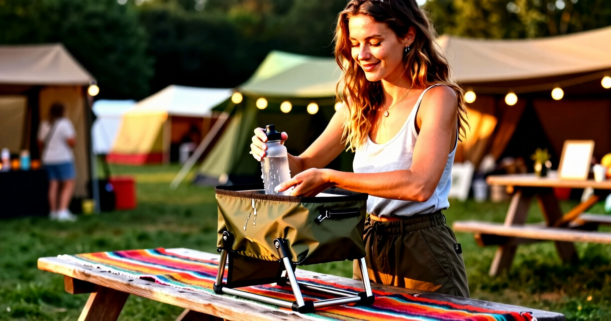 best packable camp sink for festivals