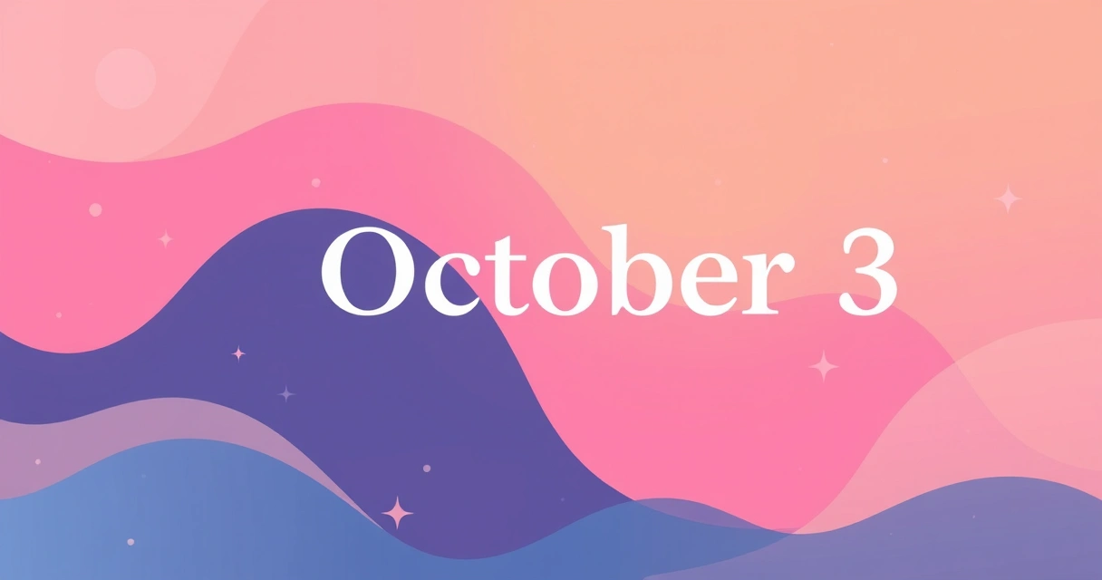 Horoscope for October 3: Navigating Balance, Communication, and Cosmic Shifts