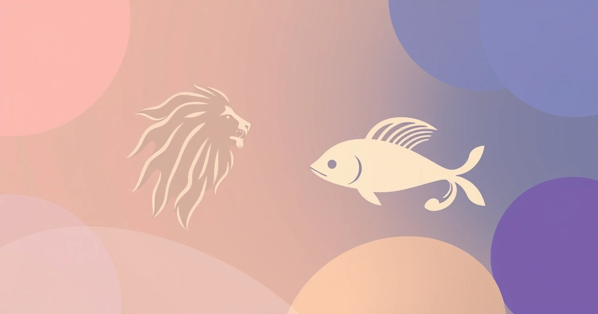 The Leo Pisces Match: A Deep Dive into Fire & Water Love