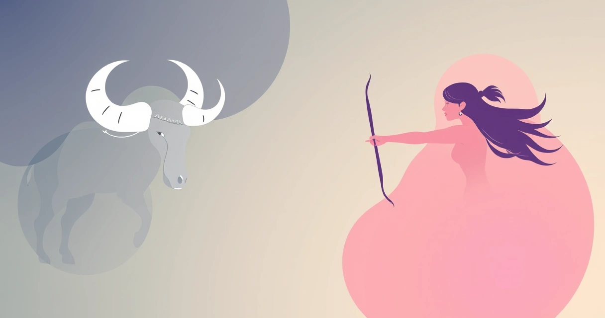 Taurus and Sagittarius Compatibility: Can Earth & Fire Find Love's True North?