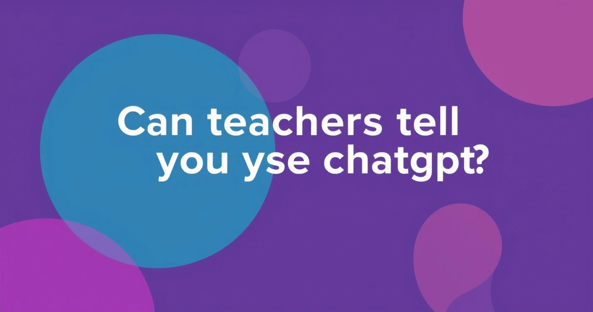 Can Teachers Detect ChatGPT? An Expert's Deep Dive into AI Detection