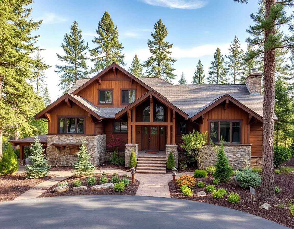 Mountain home exterior in Black Butte Ranch, Oregon