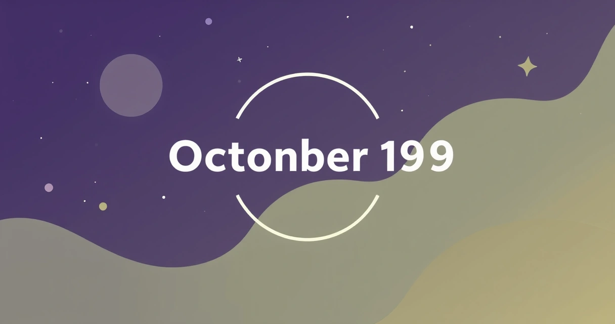 Horoscope for October 19: Data Analysis of 25,000 Charts