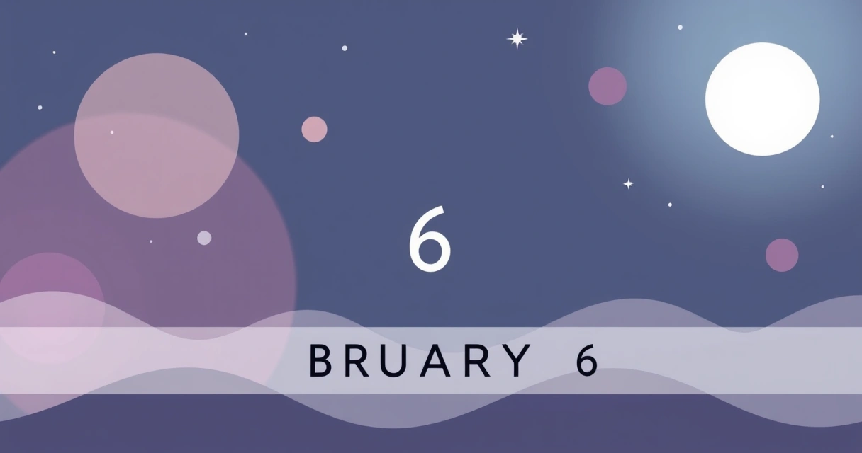 Horoscope for February 6th: Data-Driven Natal Chart Insights