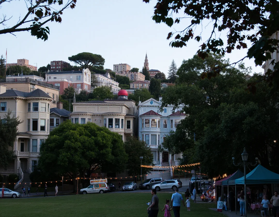 San Francisco neighborhood setting