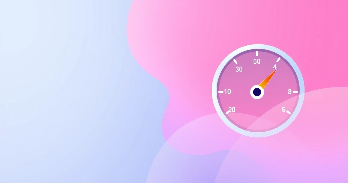Technical dashboard showing real-time website speed monitoring metrics and Core Web Vitals performance data for a SaaS platform.