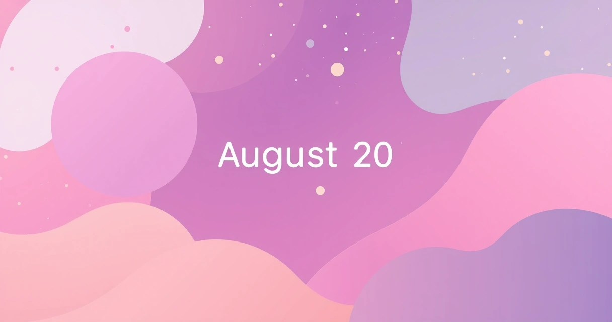 Horoscope for August 20th: Master the Leo-Virgo Cusp Energy