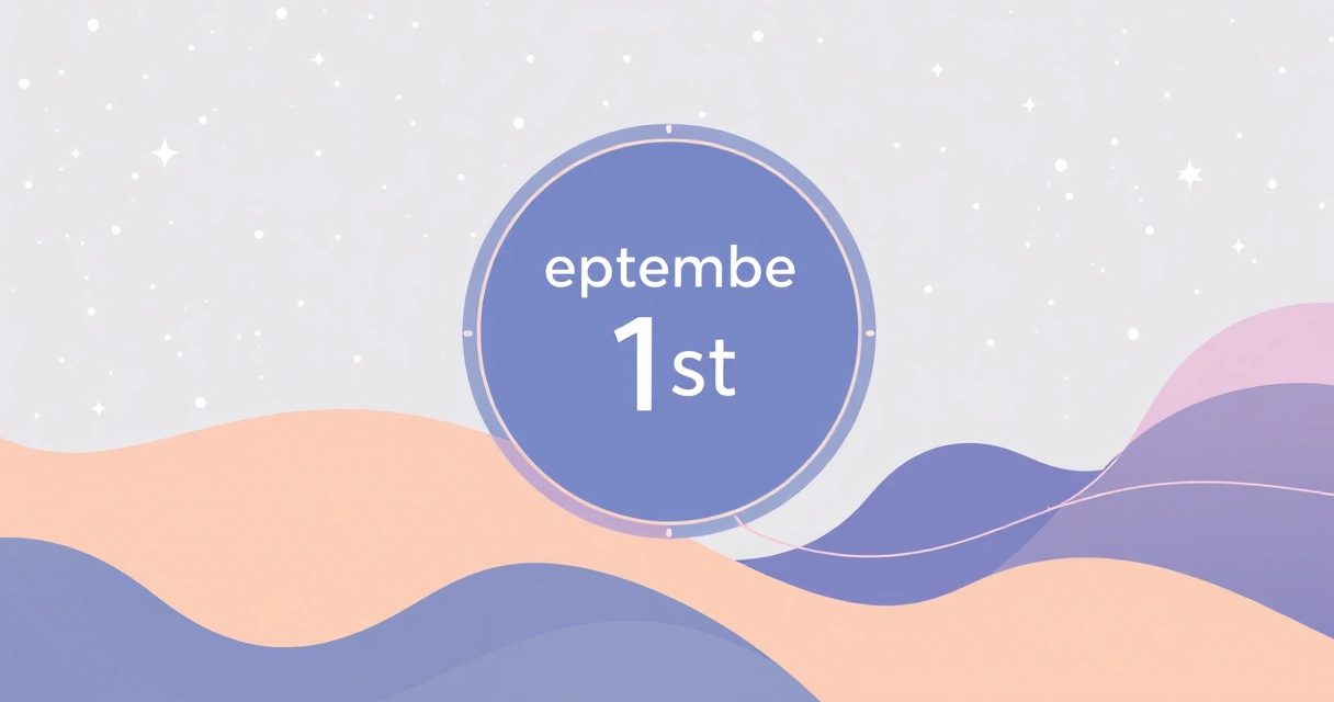 Horoscope for September 1st: Data-Driven Natal Chart Insights