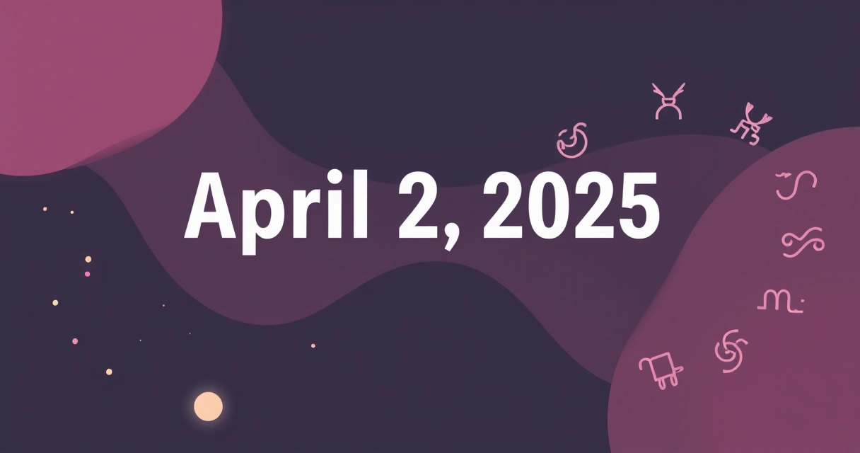 April 2 2025 Zodiac Horoscopes: Data-Driven Transit Guide