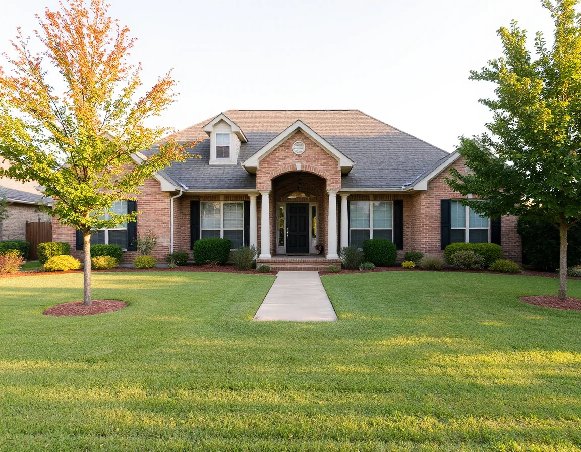 Home exterior in Jenks