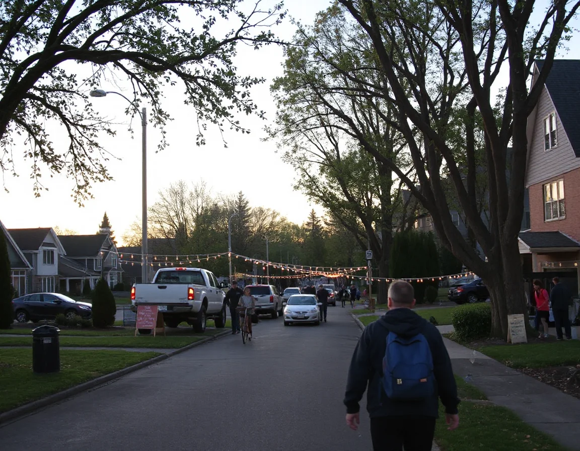 Residential community setting in the Tualatin area