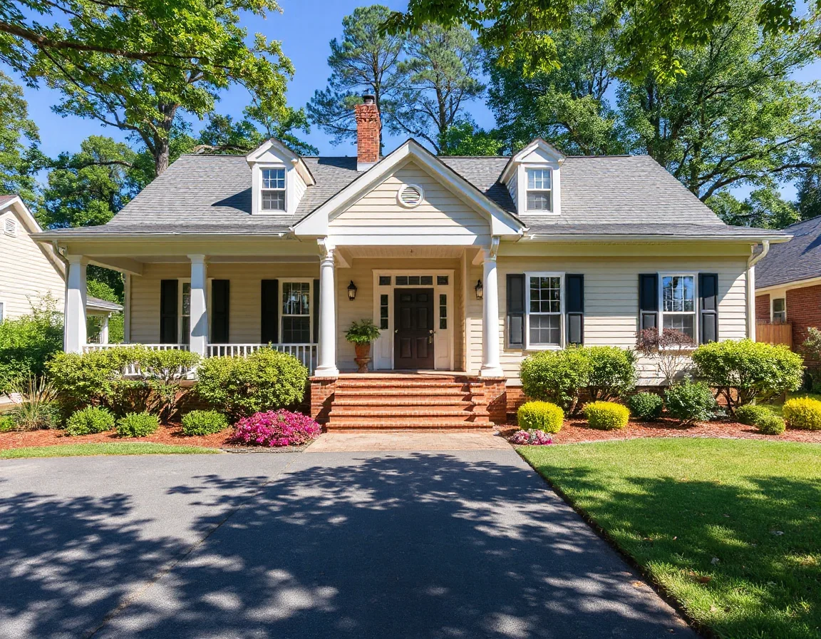 Home exterior in Davidson, North Carolina
