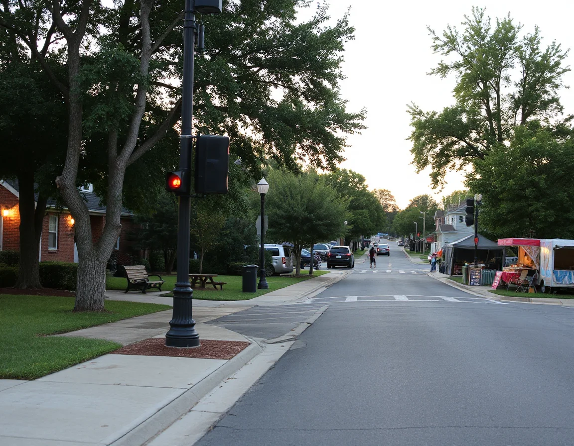Neighborhood setting in Matthews
