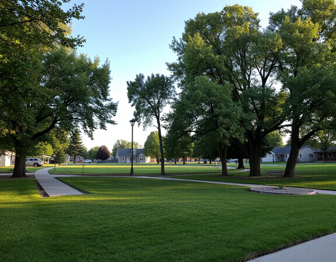 Neighborhood park in Cut Bank