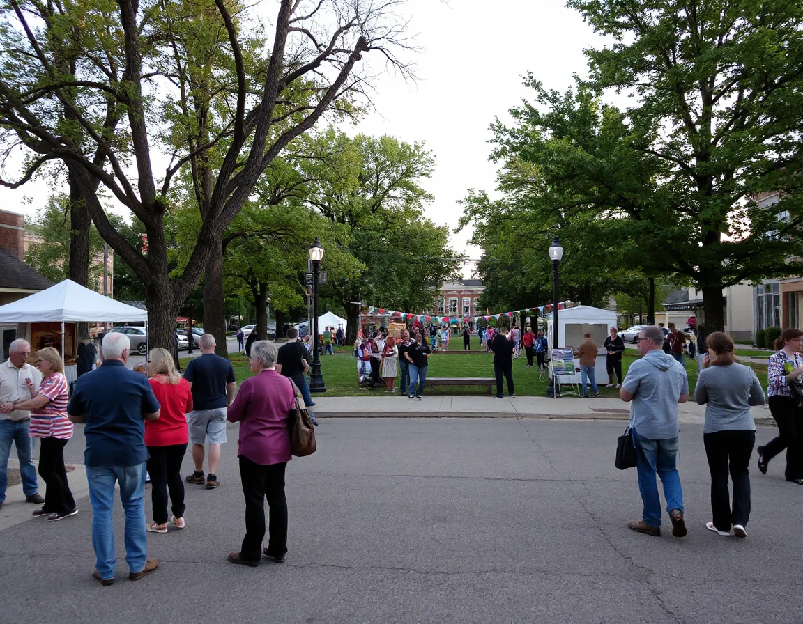 Community green space in Cut Bank
