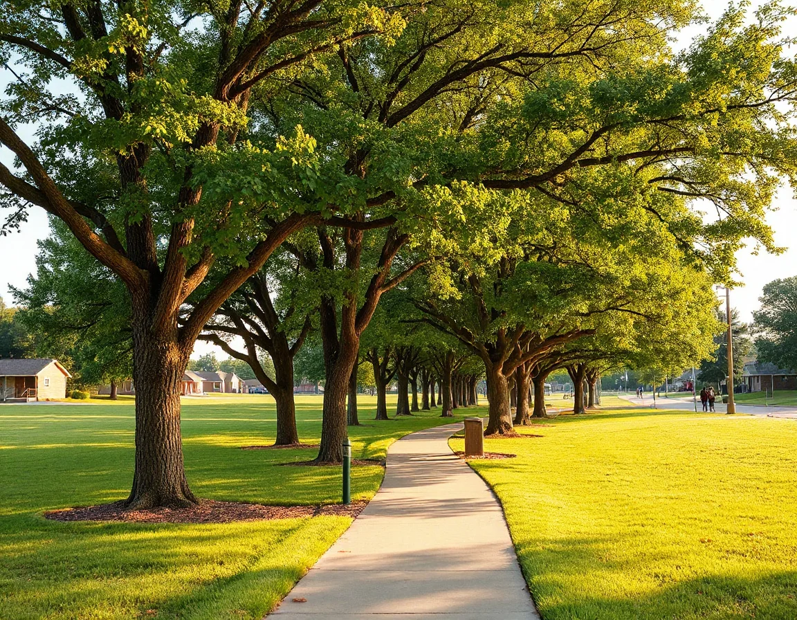 Neighborhood park in Owasso