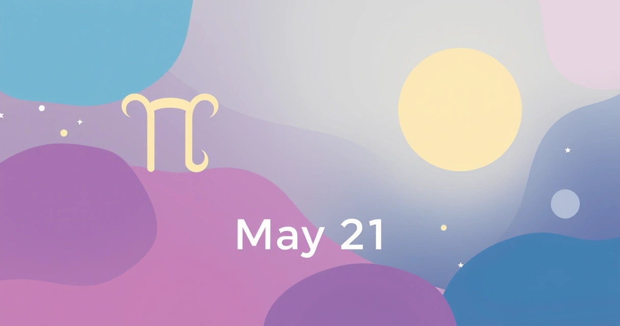 Horoscope for May 21st: Data-Driven Insights from 25,000 Charts