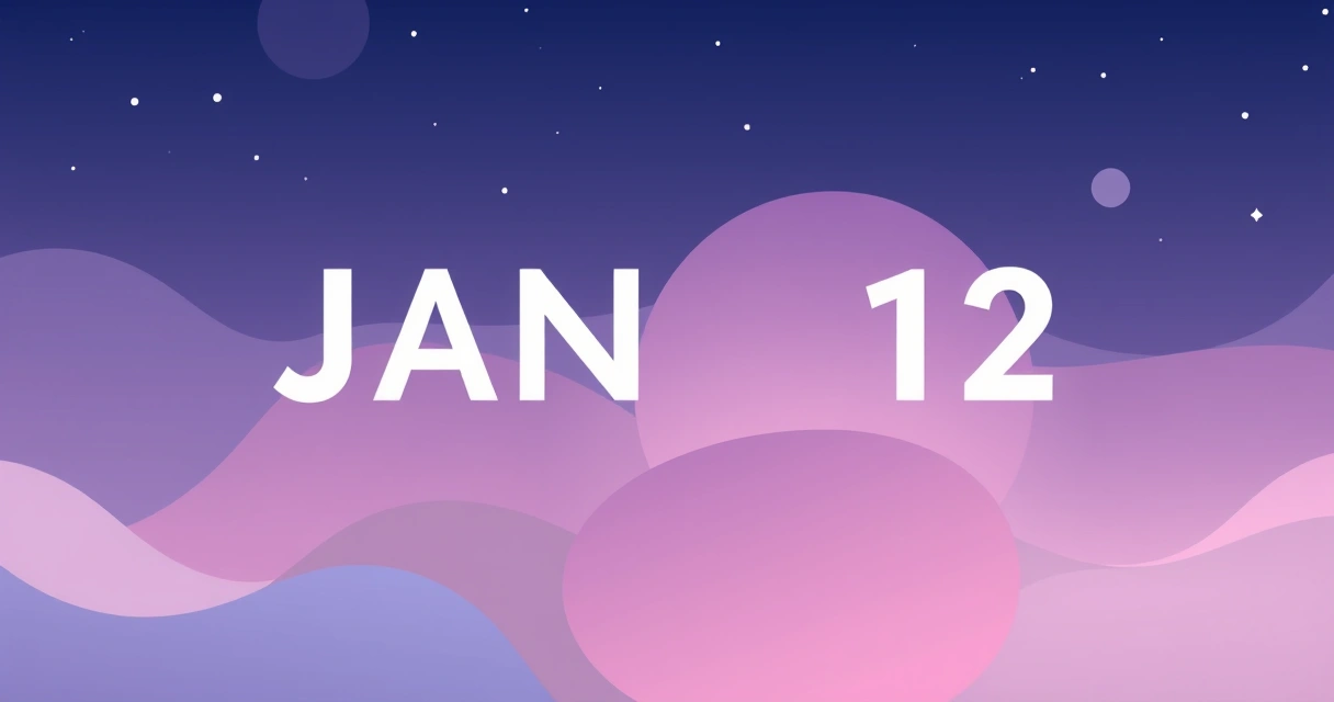 Horoscope for Jan 12: Data-Backed Insights from 25,000 Charts