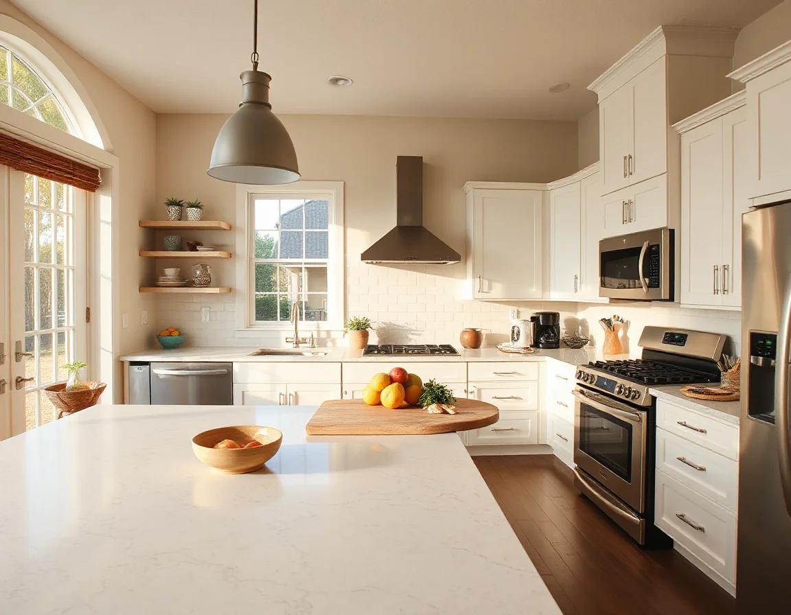 Updated kitchen interior