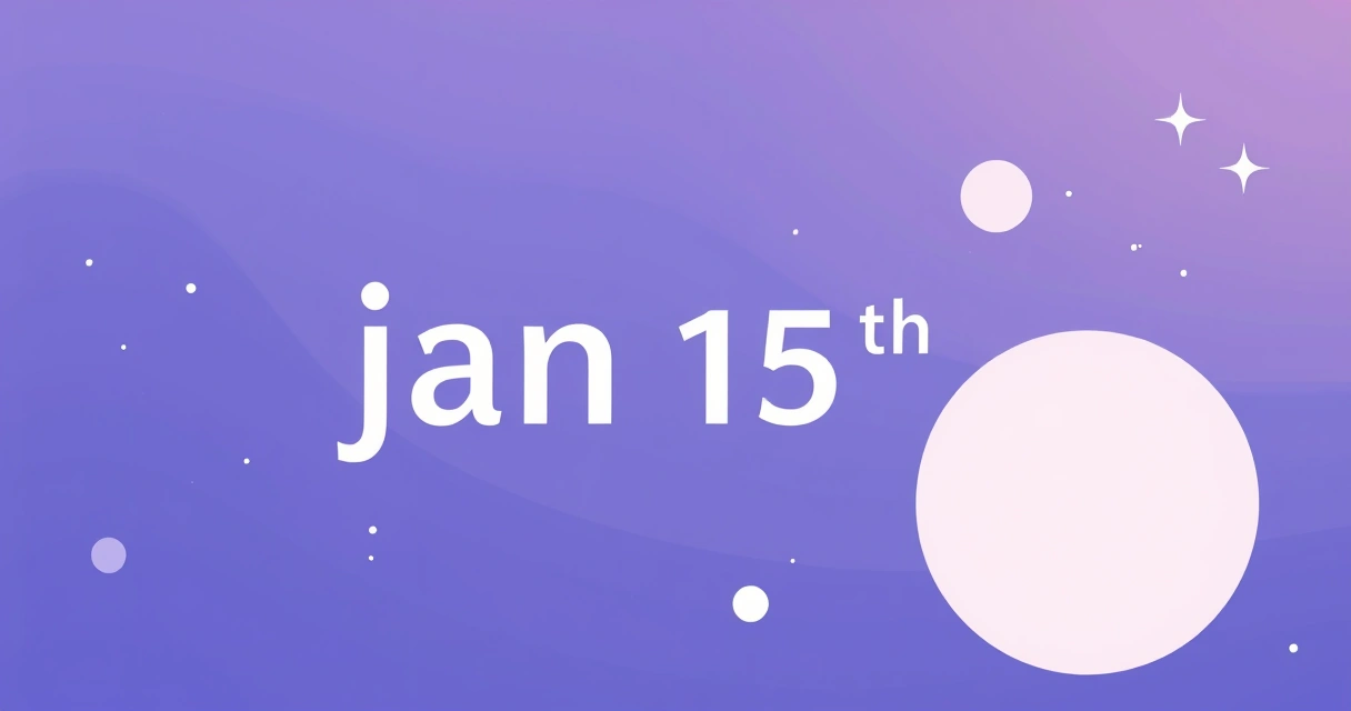 Jan 15th Horoscope: The Capricorn Architect’s Guide