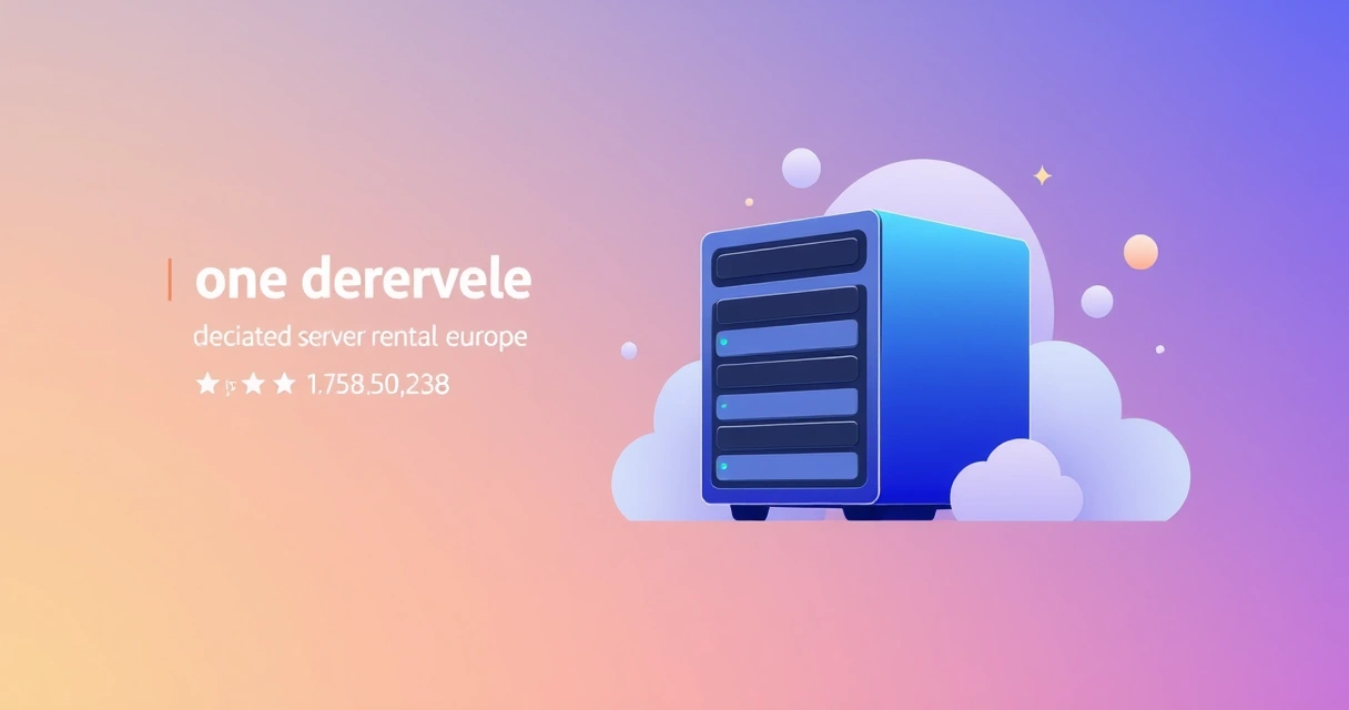 Dedicated Server Rental Europe: Performance Data and Costs 2024