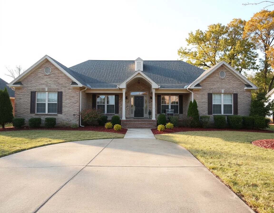 Single-family home exterior in Batesville