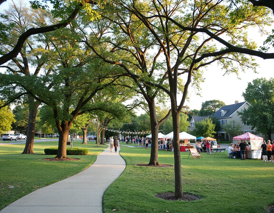 Community space in Broken Arrow