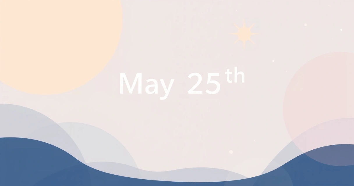 Horoscope May 25th: Data Insights from 25,000 Natal Charts