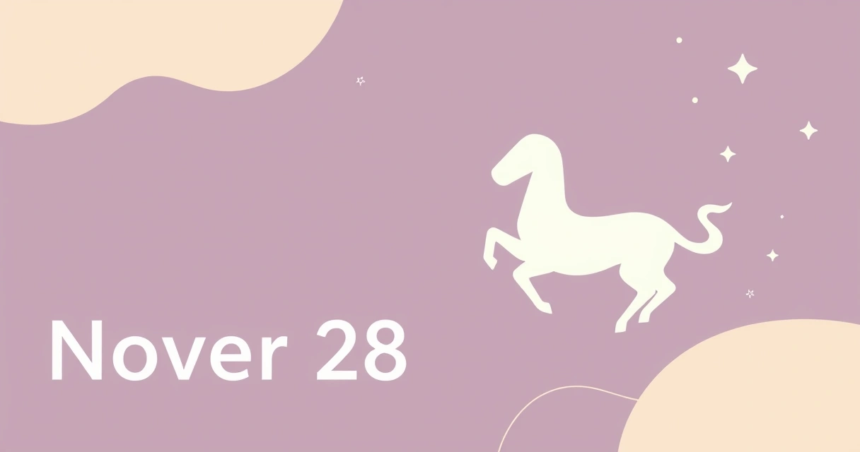 Nov 28 Zodiac: Personality, Love, and Career Guide