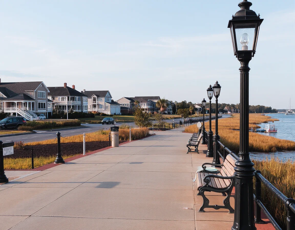 Waterfront homes and marsh views in Mount Pleasant