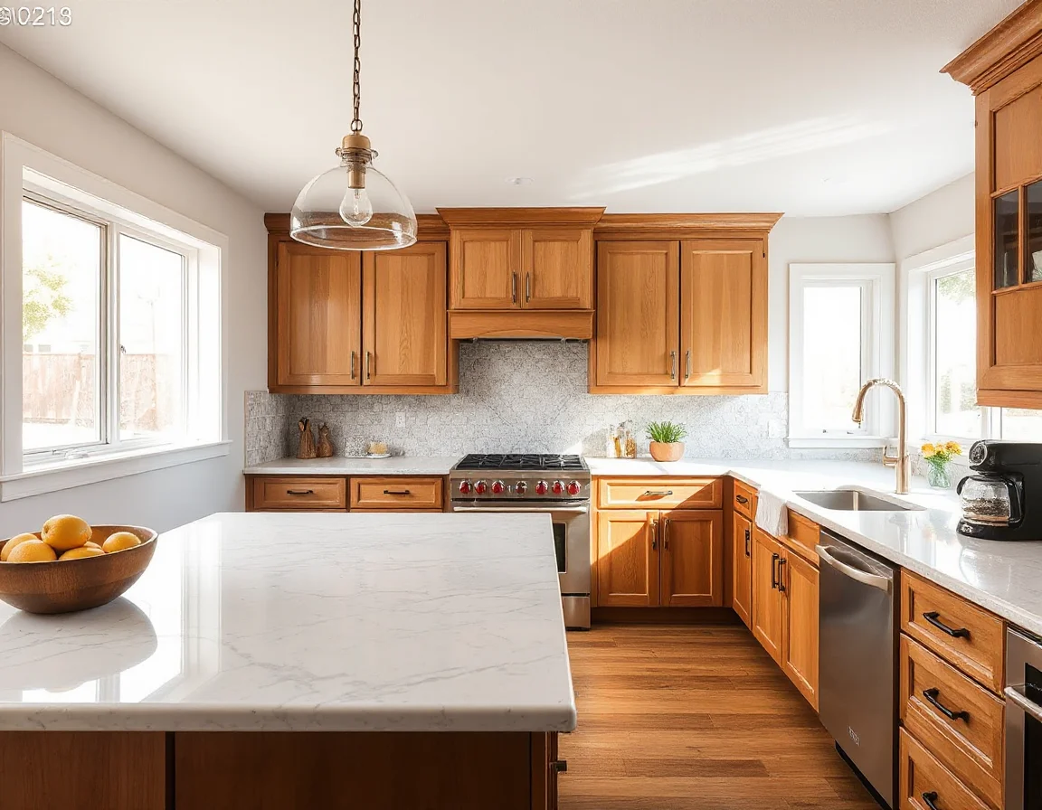 Updated kitchen in Tigard home