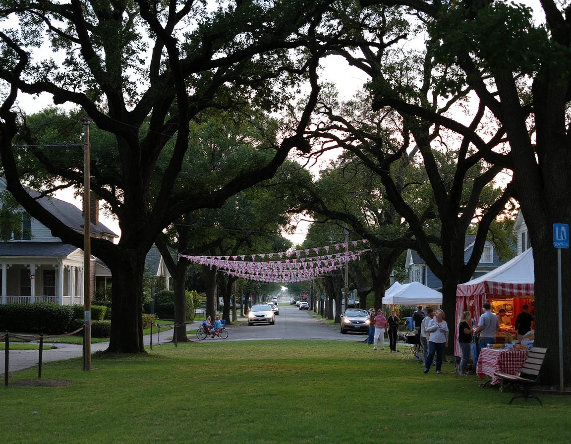 Neighborhood setting in Arabi