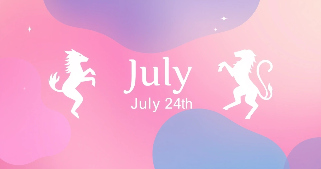 July 24th Zodiac: Data-Driven Insights from 25,000 Charts