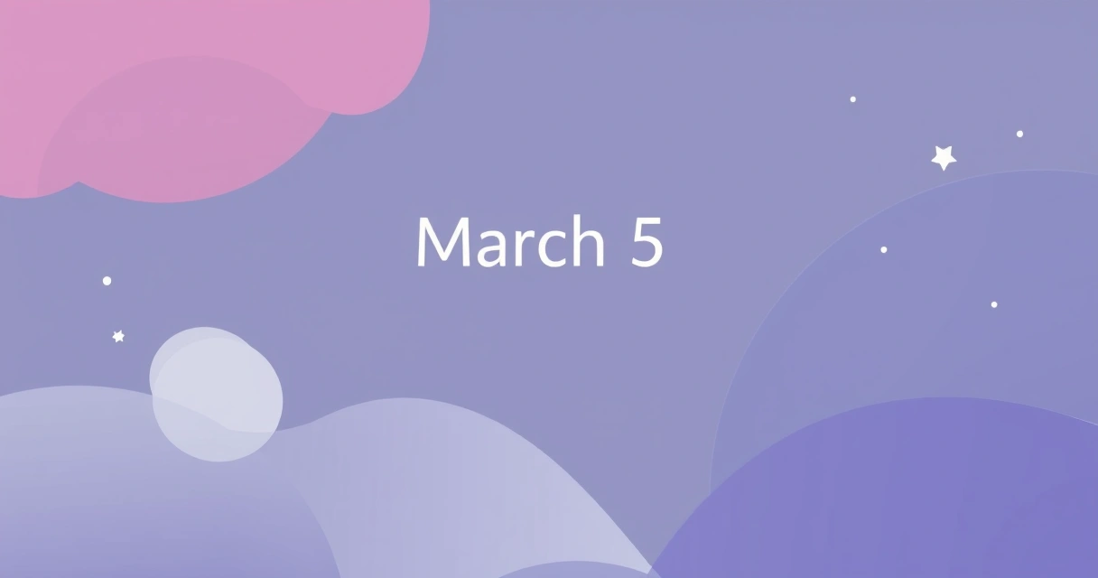 Horoscope for March 5th: Intuition and Pisces Sun Energy