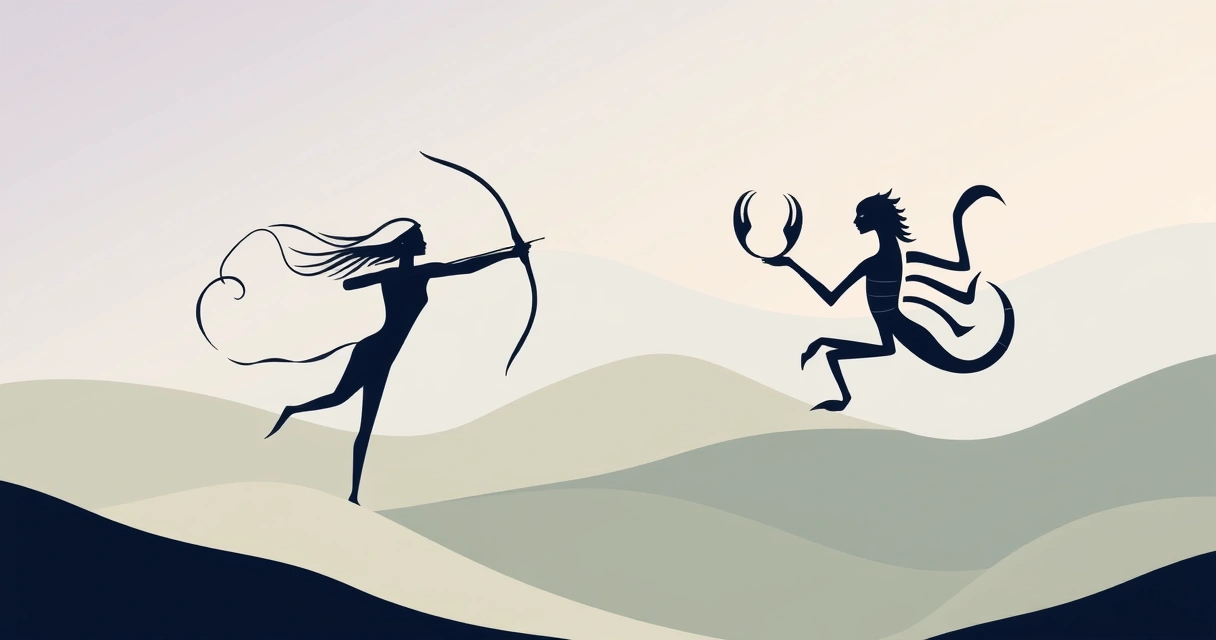 Sagittarius and Scorpio Compatibility: Data from 25,000 Charts