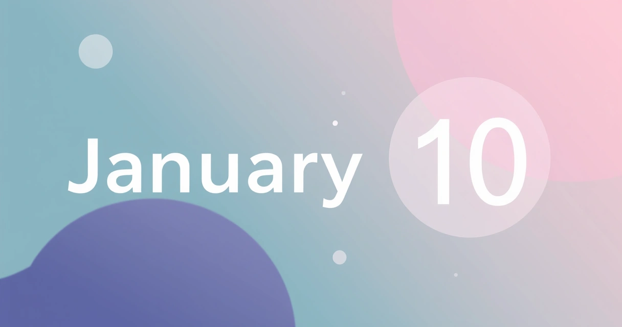 January 10 Horoscope: Analysis of 25,000+ Natal Charts