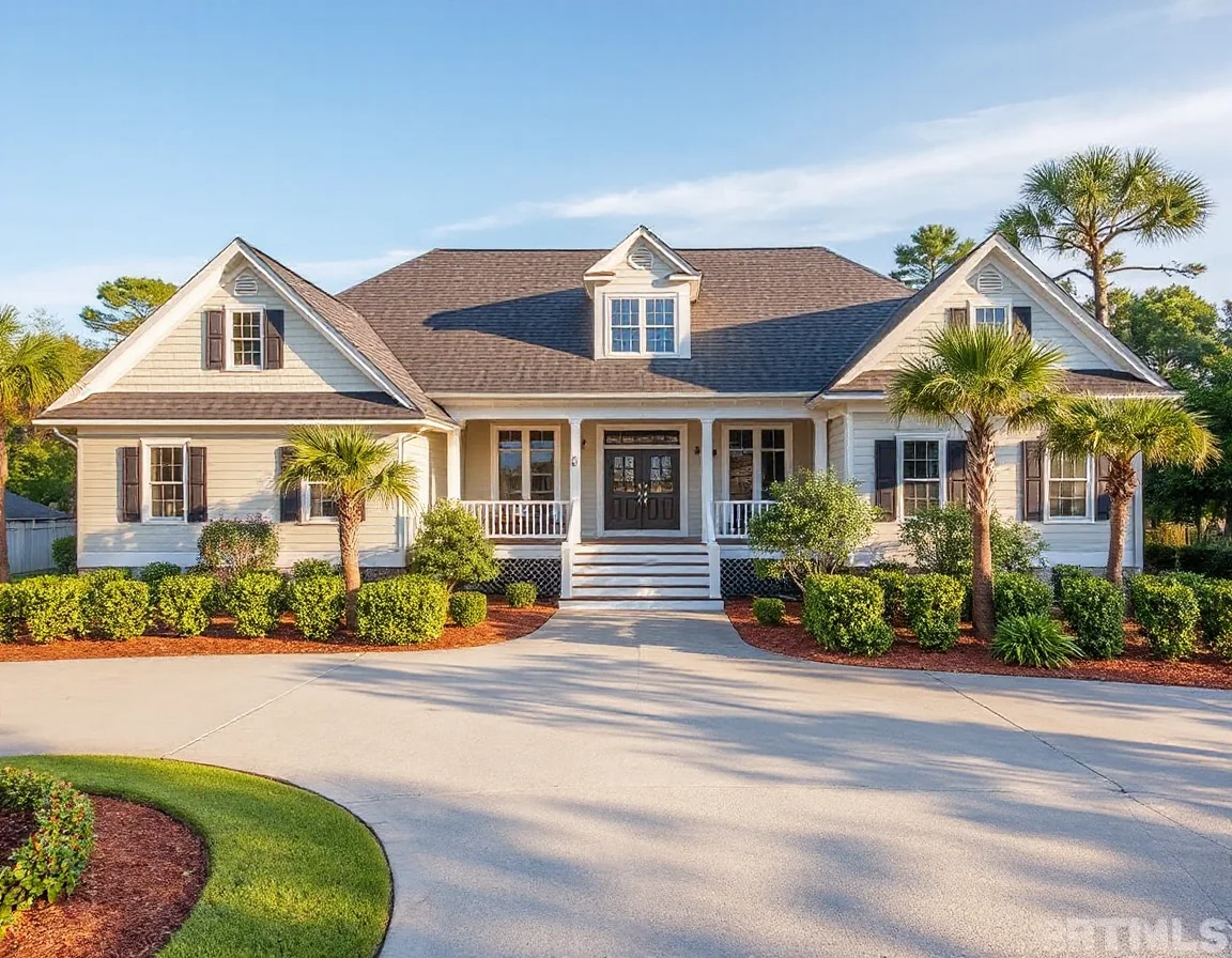 Darien home exterior with coastal architectural details