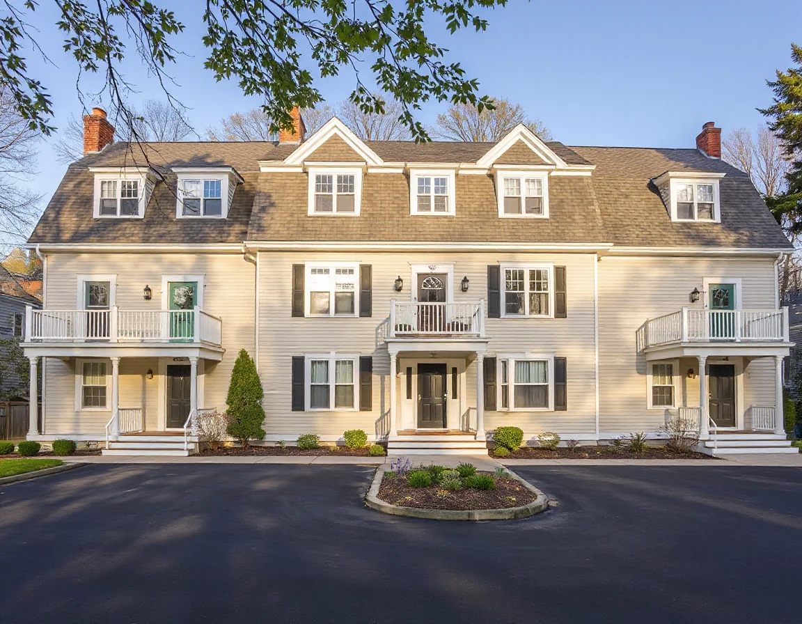 Exterior of a multi-unit investment property